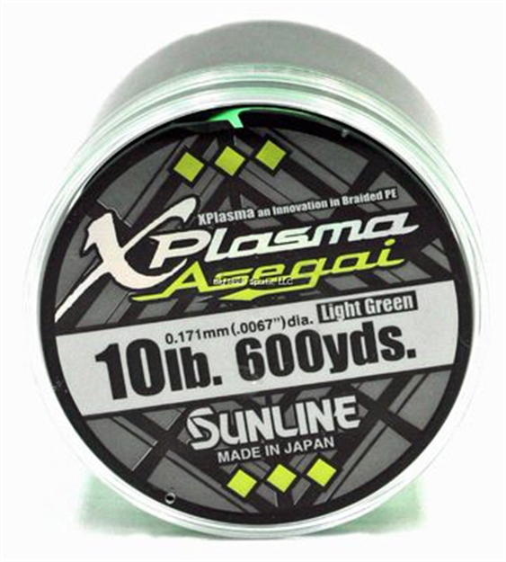Picture of Sunline Xplasma Asegai 10Lb Light Green 600Yd