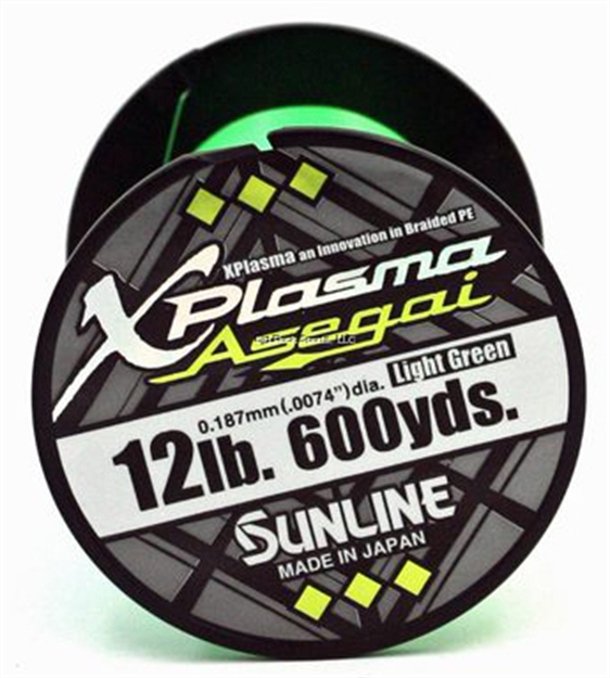 Picture of Sunline Xplasma Asegai 12Lb Light Green 600Yd
