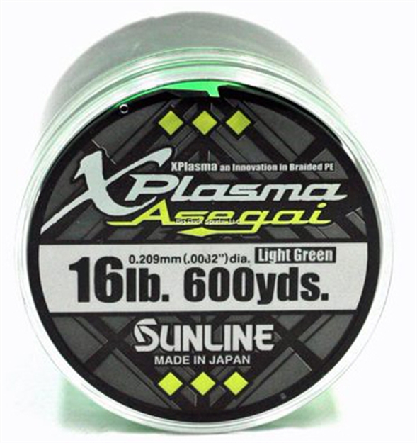 Picture of Sunline Xplasma Asegai 16Lb Light Green 600Yd