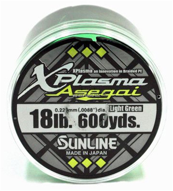 Picture of Sunline Xplasma Asegai 18Lb Light Green 600Yd