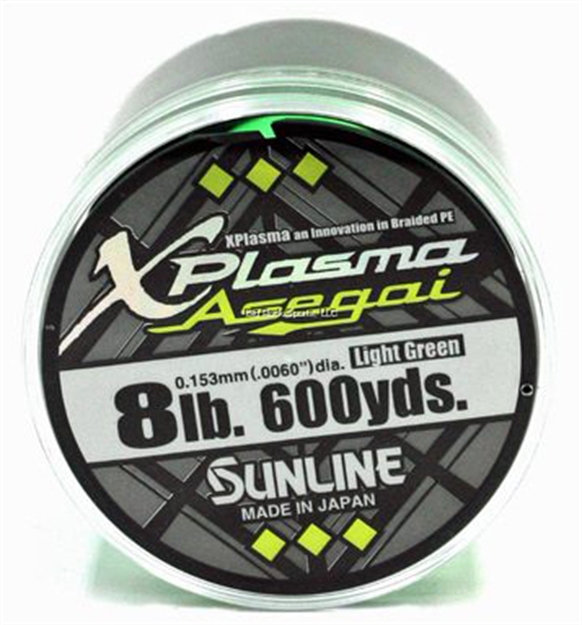 Picture of Sunline Xplasma Asegai 8Lb Light Green 600Yd