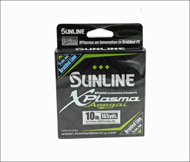 Picture of Sunline Xplasma Asegai P-Ion 8 Strand PE Braid 10Lb 165Yd Dark Green