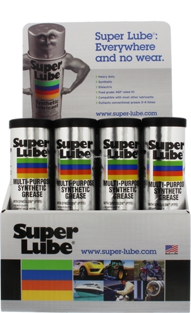 Picture of Super Lube Cartridge Counter Display; 12 Cartridges