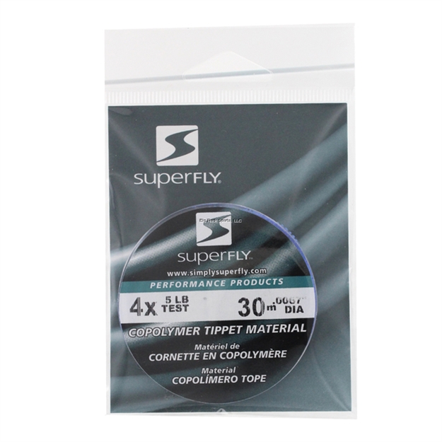 Picture of Superfly Copoly Tippet Material 4X