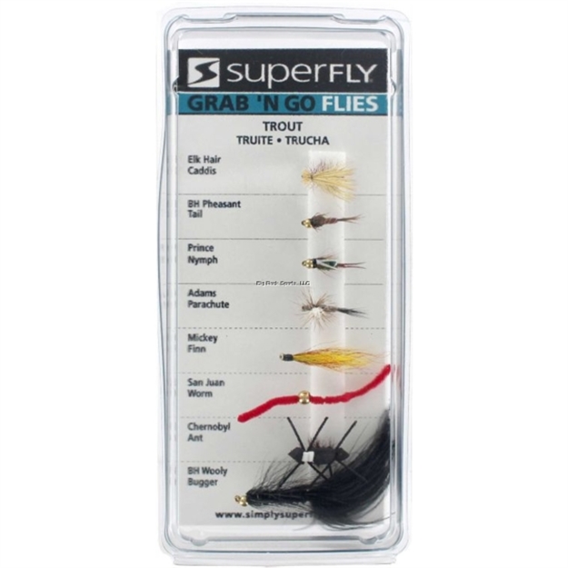 Picture of Superfly Grab N GO Basic Trout Fly Asst 8/Pk Specific Selection