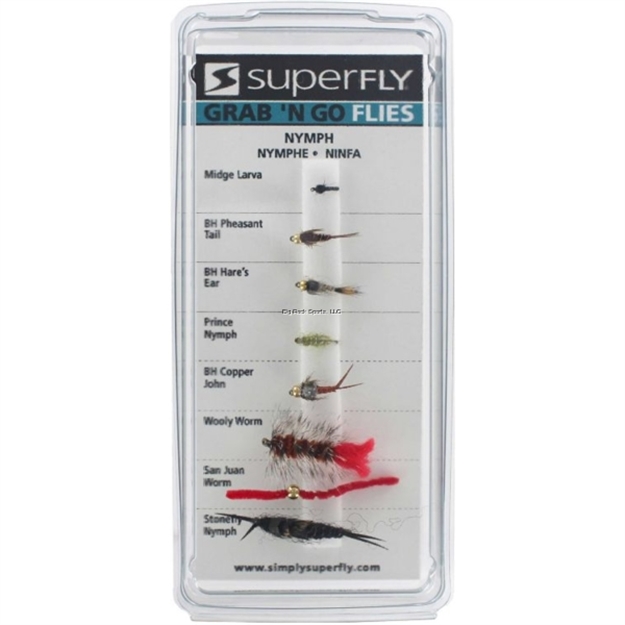 Picture of Superfly Grab N GO Nymph Fly Assortment 8/Pk Specific Selection