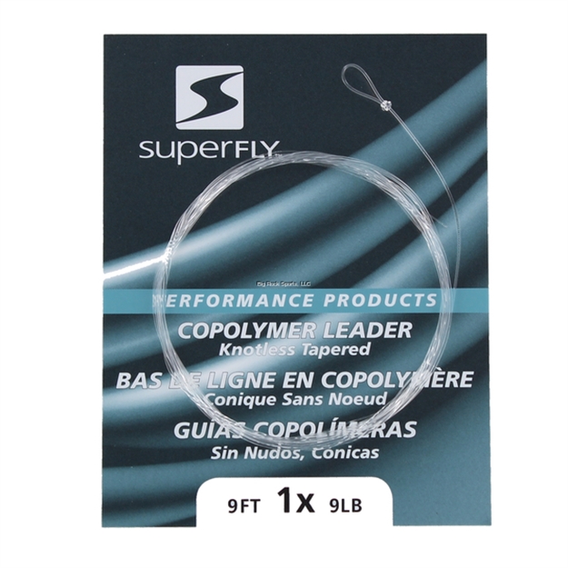 Picture of Superfly Knotless Tapered Leader 9' 1X