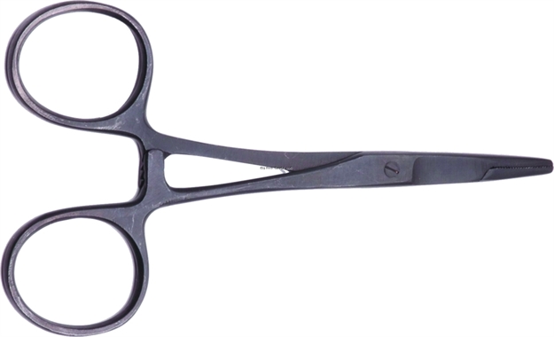Picture of Superfly SS Forcep-Scissor-Anodized Black-Lg