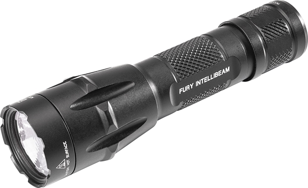 Picture of Surefire Furyibdf Fury Intellibeam Dual Fuel  Black Anodized 15-1,500 Lumens White Led FURY- IB-DF
