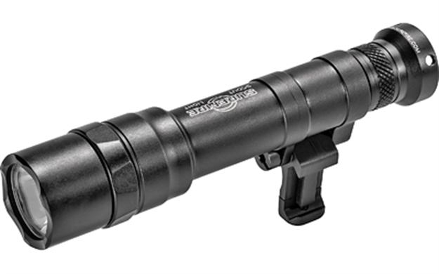 Picture of Surefire M640dfbkpro Dual Fuel Scout Light Pro Black Anodized 1,200/1,500 Lumens White Led M640DF-BK-PRO 084871329262