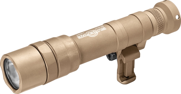 Picture of Surefire M640dftnpro Dual Fuel Scout Light Pro Tan 1,200/1,500 Lumens White Led M640DF-TN-PRO