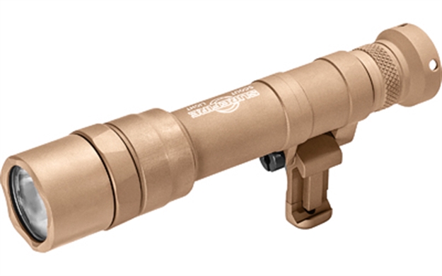 Picture of Surefire M640dftnpro Dual Fuel Scout Light Pro Tan 1,200/1,500 Lumens White Led M640DF-TN-PRO