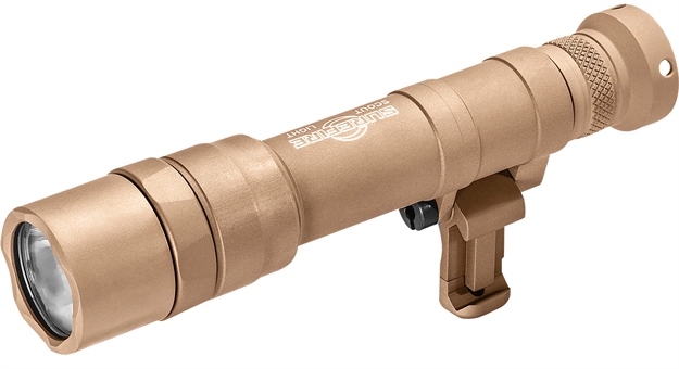 Picture of Surefire M640dftnpro Dual Fuel Scout Light Pro Tan 1,200/1,500 Lumens White Led M640DF-TN-PRO 084871329279