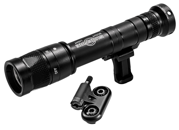 Picture of Surefire M640vbkpro Infrared Scout Light Pro Black Anodized 350 Lumens White Led/120 MW IR M640V-BK-PRO 084871329309