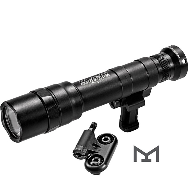 Picture of Surefire M640dfbkpro Dual Fuel Scout Light Pro Black Anodized 1,200/1,500 Lumens White Led M640DF-BK-PRO