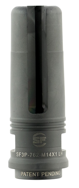 Picture of Surefire Sf3p762 3Prong 7.62 Flash Hider M14x1 LH Threads Ak-47 7.62X39mm Stainless Steel