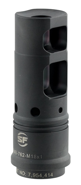 Picture of Surefire Sfmb762 Suppressor Adapter 7.62 Muzzle Brake M18x1 Steyr Sako Trg 7.62Mm Steel