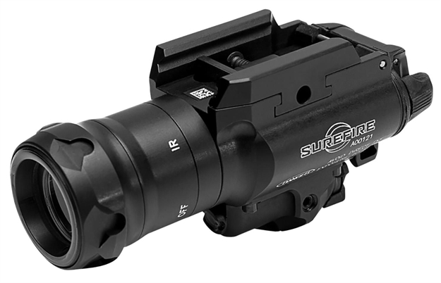 Picture of  Surefire X400vhbirc X400vh Masterfire Black Anodized 350 Lumens White Led/Infrared Laser/Infrared Illuminator