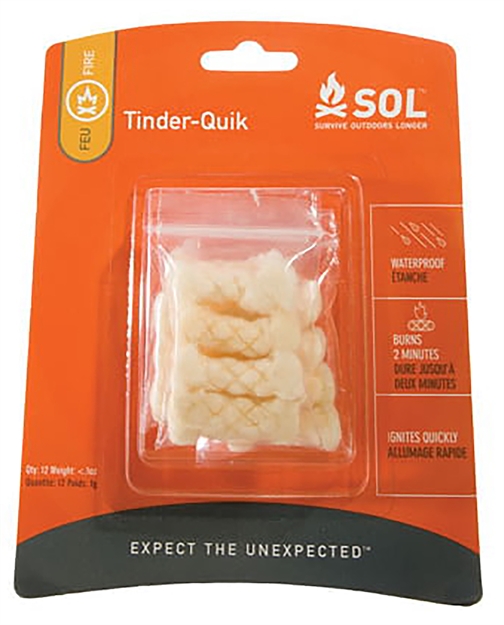 Picture of  Survive Outdoors Longer 01400006 Tinder Quik  White 12 Pack