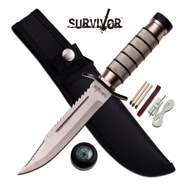 Picture of Survivor Fixed  5.0 Blade Aluminum Handle