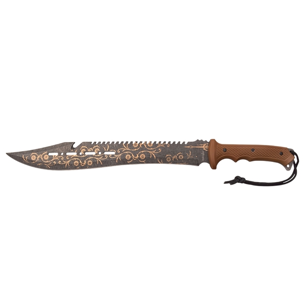 Picture of Survivor Fixed 18 IN Blade Brown Injection Molded Handle