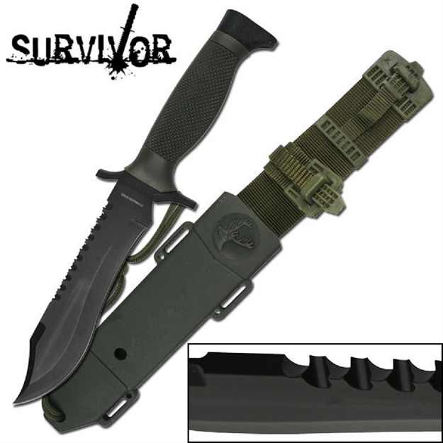 Picture of Survivor Fixed 5.0 IN Blade Nylon Fiber Handle