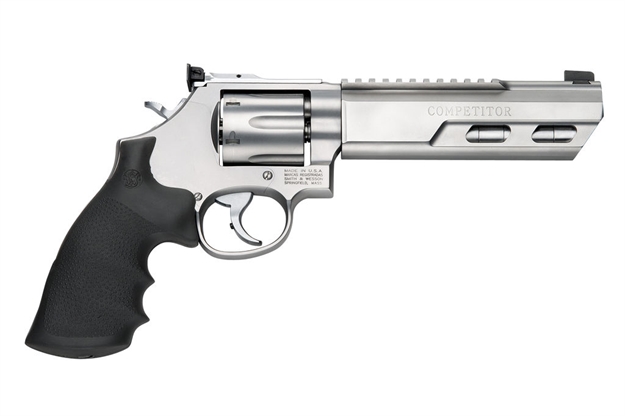 Picture of Smith & Wesson 686 Competitor Revolver 357 Mag, 6 In, Syn Grp, 6 Rnd, Large S/S Frame 170319