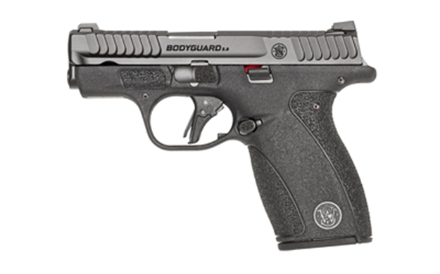 Picture of  Smith & Wesson 13927 Bodyguard 2.0 Micro Frame 380 Acp 12+1 2.75" Black Armornite Stainless Steel Barrel, Black Armornite Serrated Stainless Steel Slide, Black Polymer Frame, Textured Grip