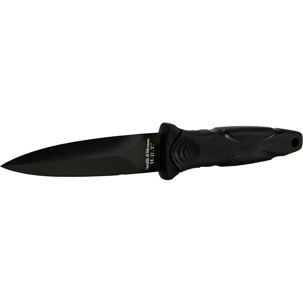 Picture of S&W Boot Knife Fixed 3.375 IN Black Blade Rubber Handle