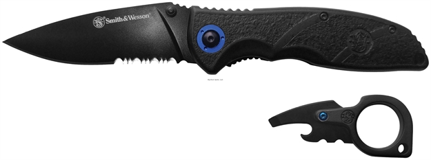 Picture of S&W Clip Folder With Keychain 3.25 IN Blade Plastic Handle