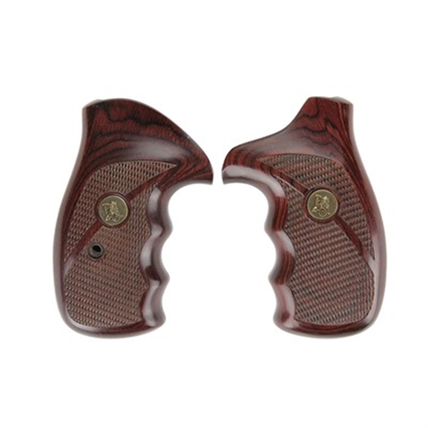 Picture of S&W K&L Frame Rosewood Checkered