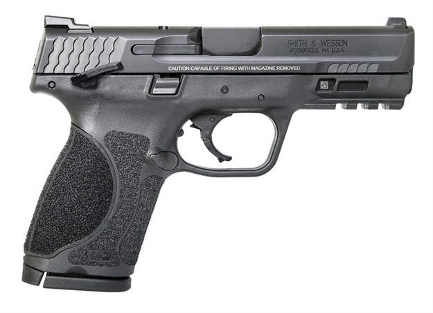 Picture of Smith & Wesson M&P M2.0 Semi-Auto Pistol, Compact, 9Mm, 4" Bbl, 15+1 Rnd, Thumb Safety, Extra Mag, 11686 022188872705