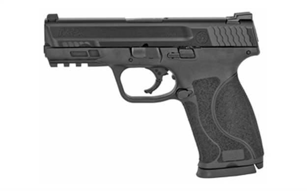 Picture of  Smith & Wesson 12106 M&P M2.0  Compact 45 Acp 10+1 4" Black Armornite Steel Barrel, Serrated Slide, Matte Black Polymer Frame W/Picatinny Rail