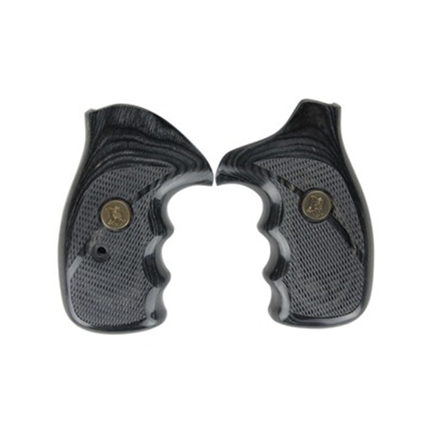 Picture of S&W N Frame Charcoal Silvertone Checkered