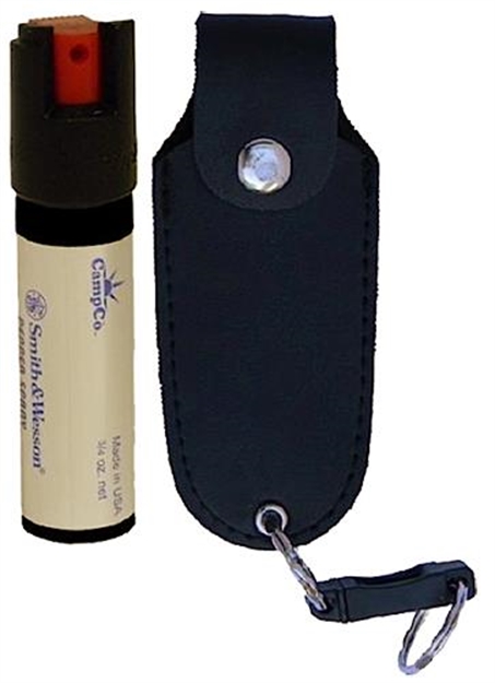 Picture of  S&W Pepper Spray 1253 Pepper Spray  OC Pepper Range 10 FT 0.75 OZ Includes Holster/Keychain