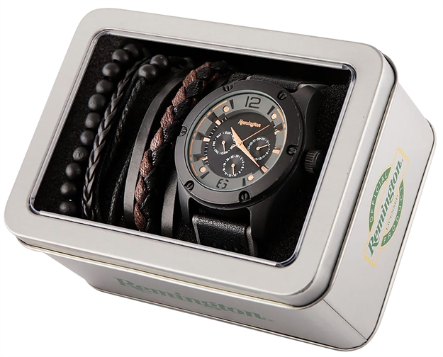 Picture of Remington BY Camp CO Rmwst4 Remington Watch/Bracelet Gift Set Rose Gold RM-W-ST4