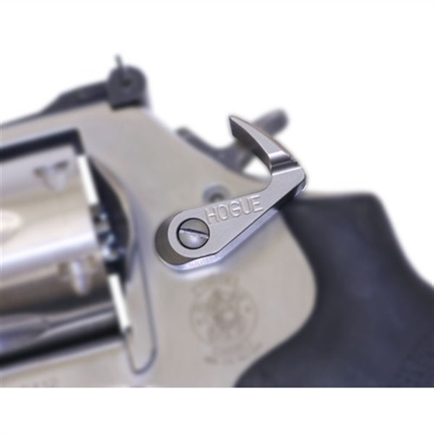 Picture of  Hogue 00686 Cylinder Release  S&W K/L/N Frame Long Stainless Steel Revolver