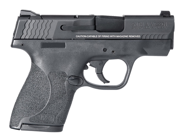 Picture of Smith & Wesson M&P 9 Shield M2.0 Semi-Auto Pistol, 9Mm, 3.1" Bbl, Black, Poly Grip, 7+1/8+1 Rnd, Thumb Safety 11806