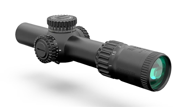 Picture of Swampfox Optics War16241rl Warhorse  Red 1-6X24mm Ffp WAR16241-RL