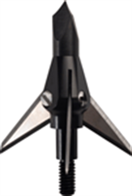 Picture of Swhacker Broadhead Levi Morgan 3-Bld Fixed 100Gr 1.25" 3Pk! SWH00262