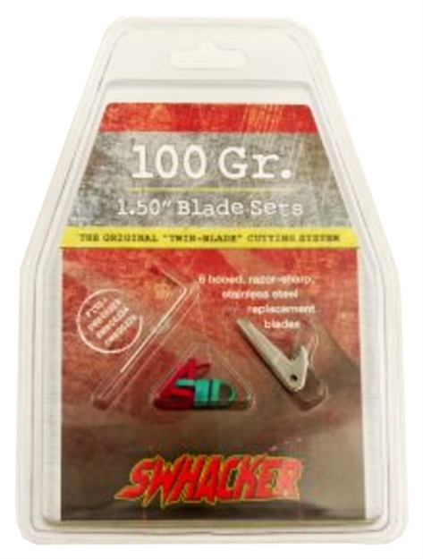 Picture of Swhacker Replacement Blades 3-Blade 100Gr 1.50" Cut 6/Pk!