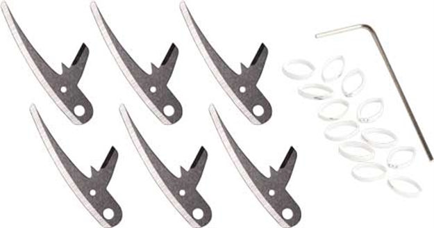 Picture of Swhacker Replacement Blades Levi Morgan Curved 125Gr 6Pack SWH00270 895090002702
