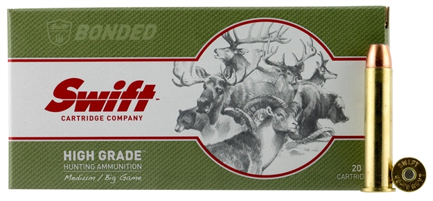 Picture of Swift 10043 Medium/Big Game A-Frame 300 Winchester Magnum 180 GR Semi Spitzer 20 Bx/ 10 CS