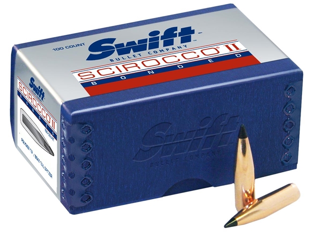 Picture of Swift 710749 Scirocco II 224 Caliber .224 62 GR Spitzer Boat Tail Polymer Tip 10