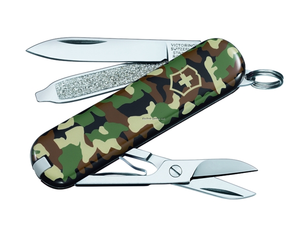 Picture of Swiss Army 6Pk Camo Classic Knives, Assorted Patterns, Blister