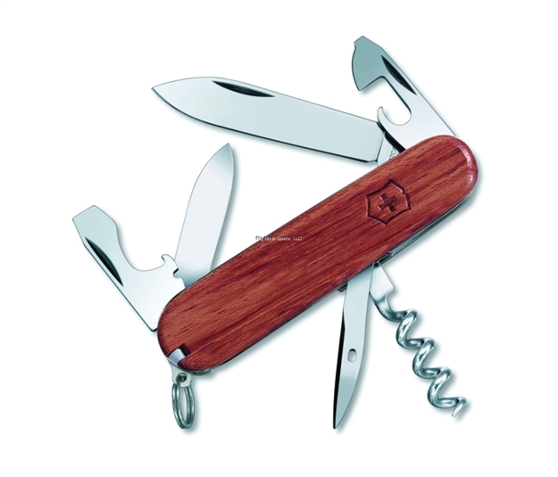 Picture of Swiss Army Spartan Hardwood Knife, Blister