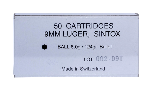 Picture of Swiss P 340541000 9Mm Lug SX 8.0G            50/20