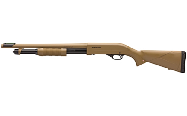 Picture of  Winchester Repeating Arms 512326395 Sxp Defender 12 Gauge 18" 5+1 3" Overall Flat Dark Earth Right Hand (Full Size) Includes 1 Invector-Plus Choke 048702007316