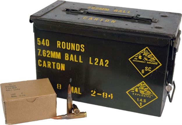 Picture of Syarikat Malaysia Ammo .308 Winchester 146Gr. Fmj 540Rd Ammo Can