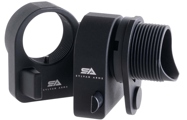Picture of  Sylvan Arms Arh300 AR Folding Stock Adapter Black Anodized 7075-T6 Aluminum